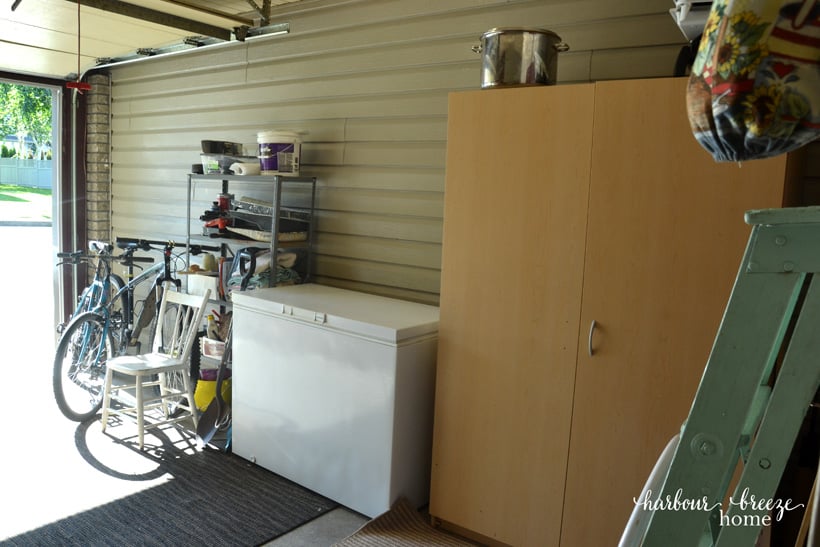 Garage Organization Progress
