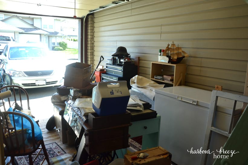 Garage Organization Progress