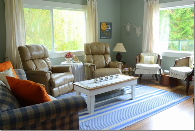 whole living room after