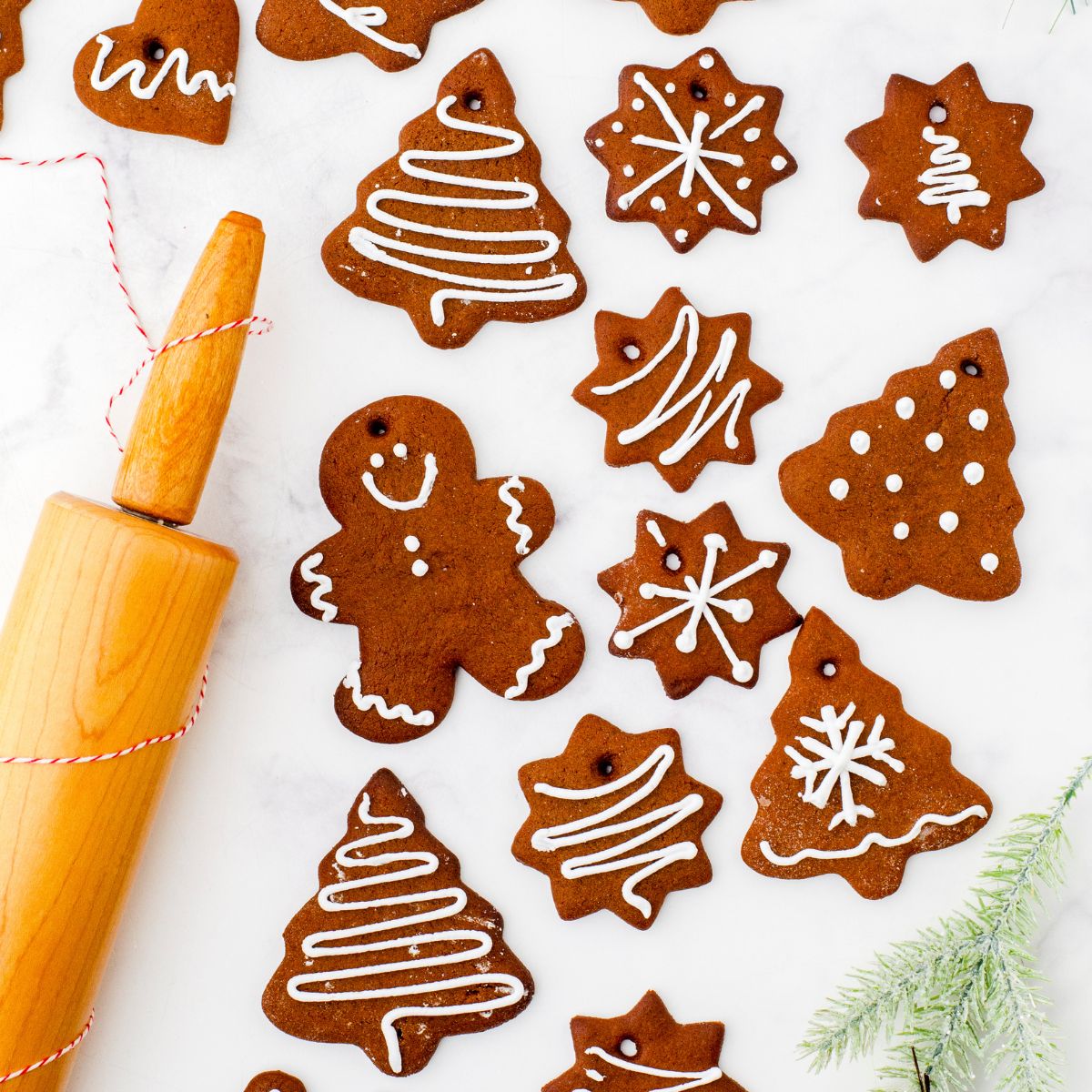 Easy Gingerbread Cookies for Eating and Decorating
