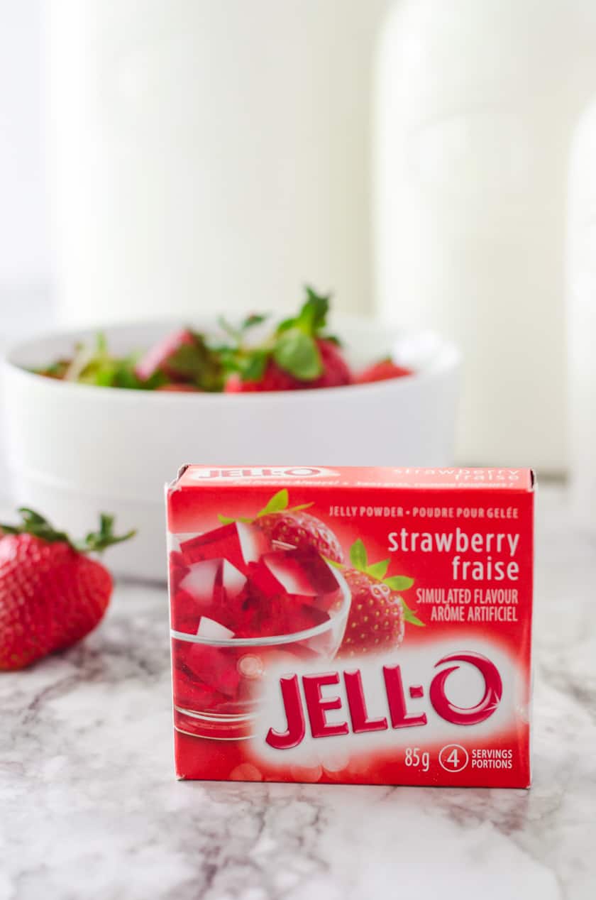 package of jello powder