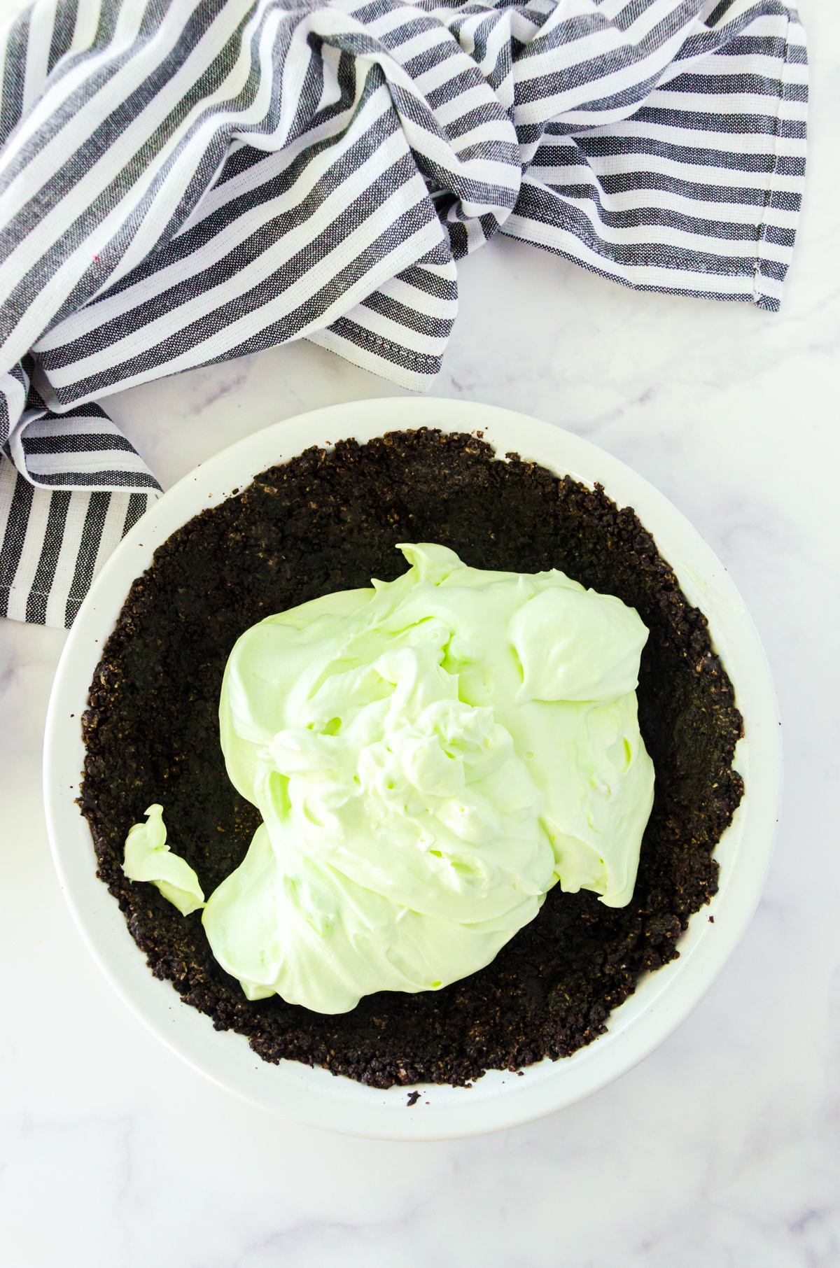 Mint Chocolate Grasshopper Pie Recipe