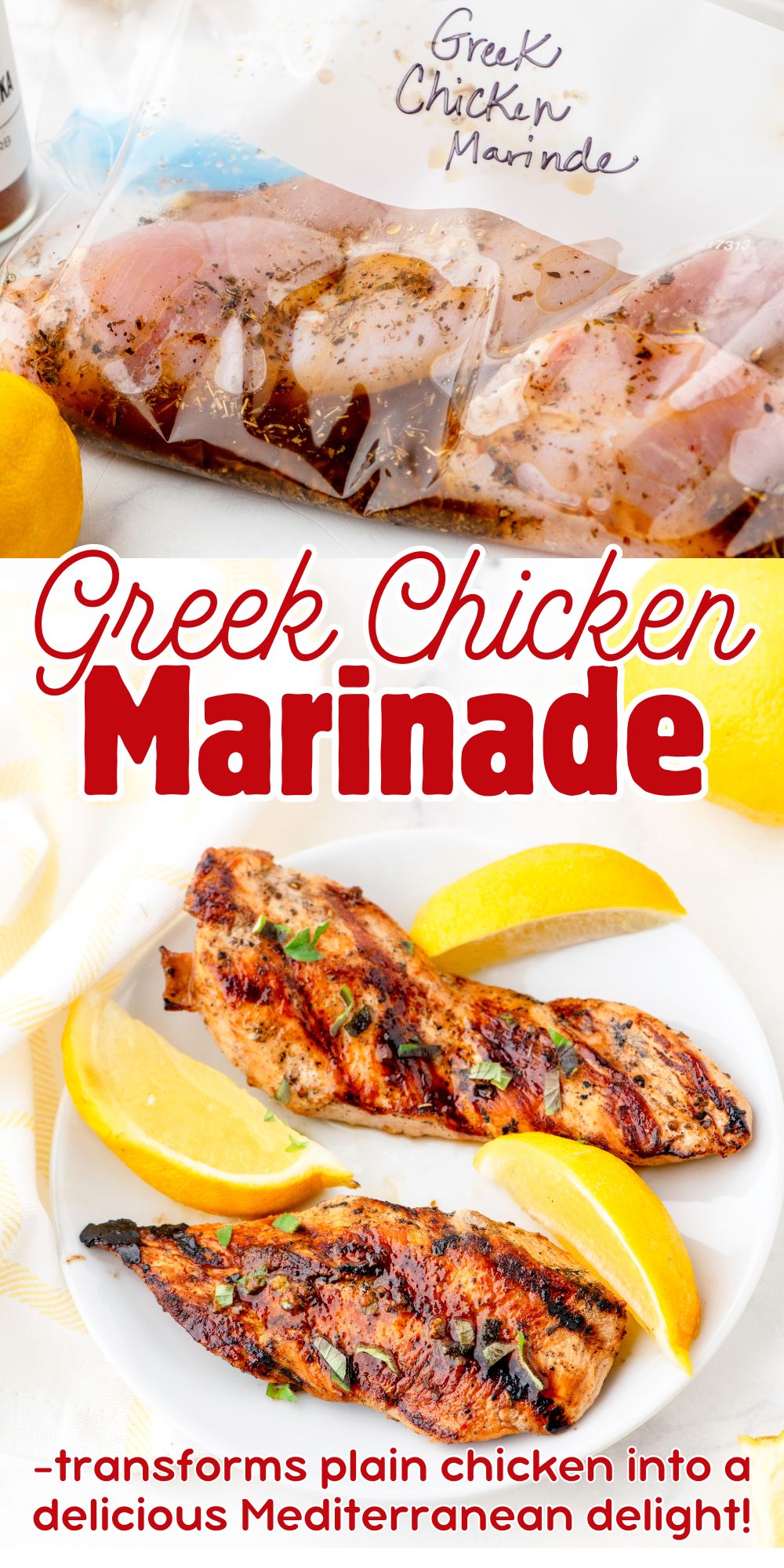 Greek Chicken Marinade Recipe