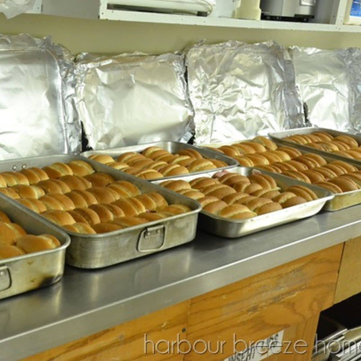 Easy Ham and Cheese Sliders for Large Groups
