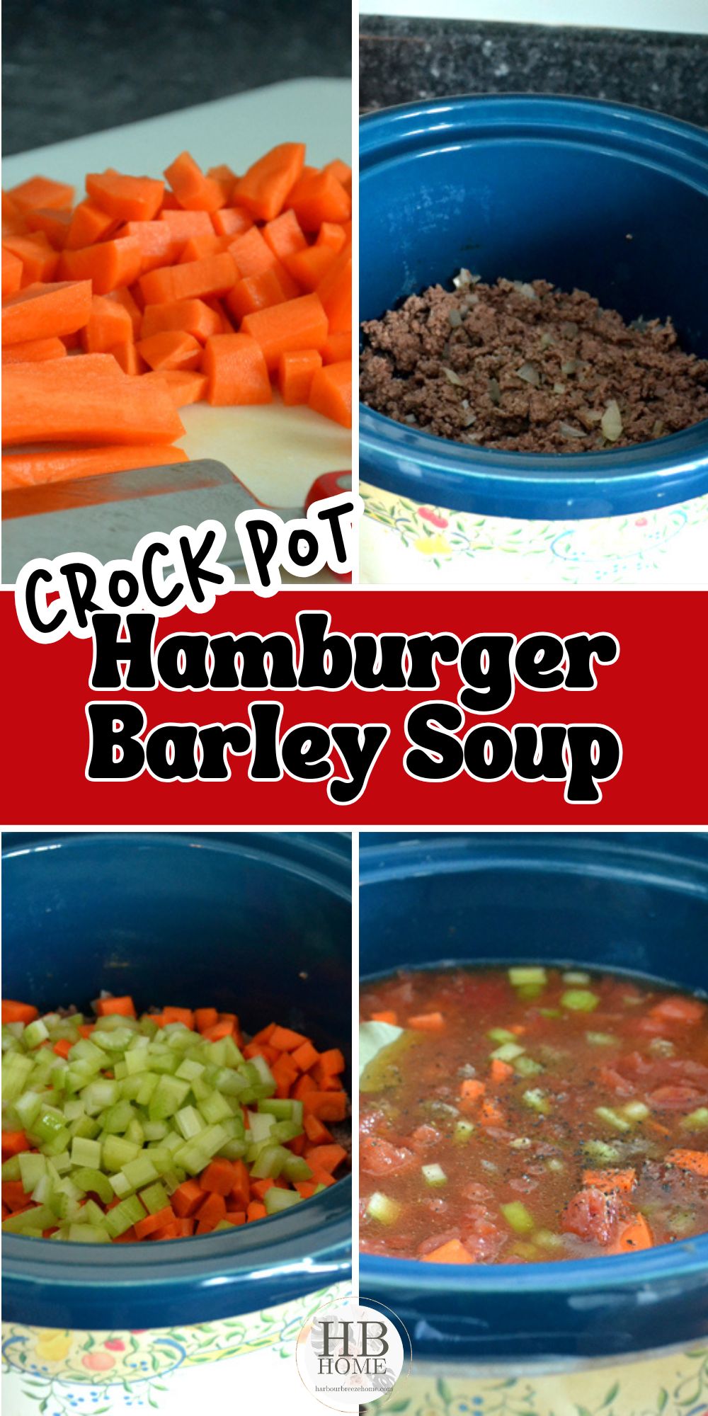 Hearty Hamburger Barley Soup