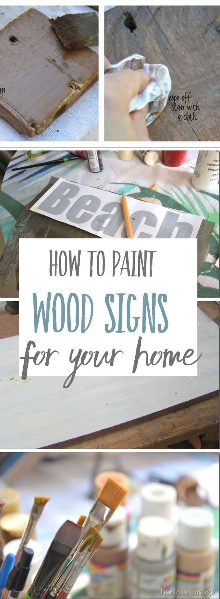 How to Paint Words On Pillows with Acrylic Paint