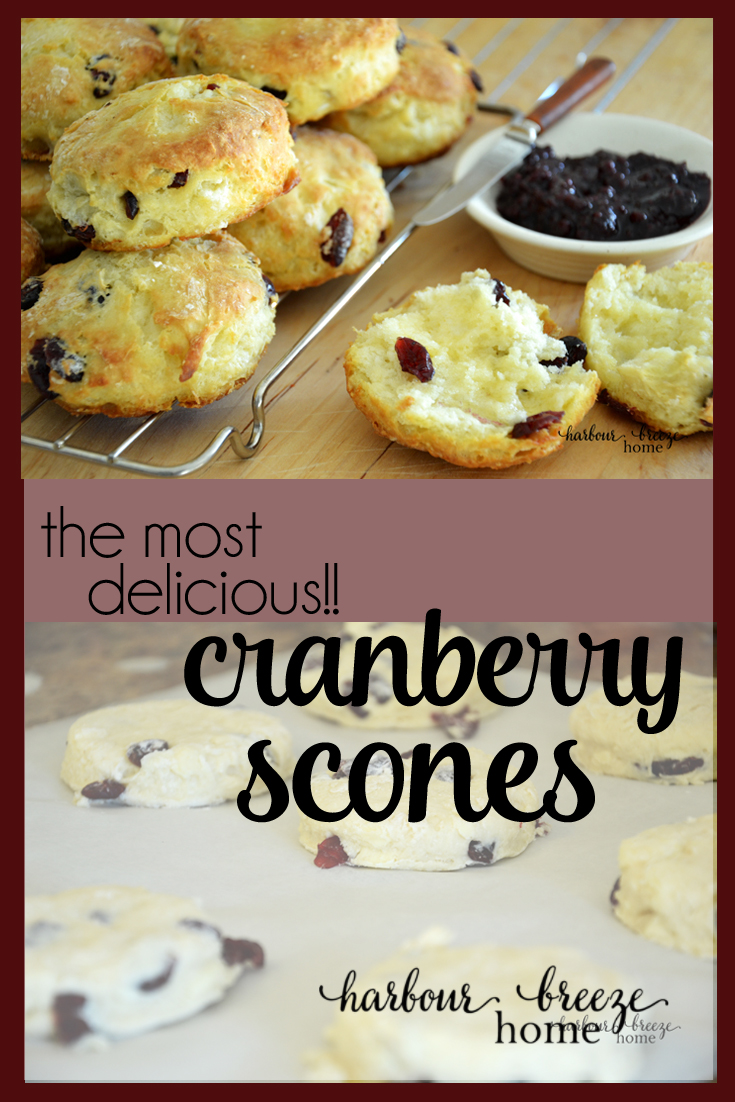 cranberry scones pinterest button