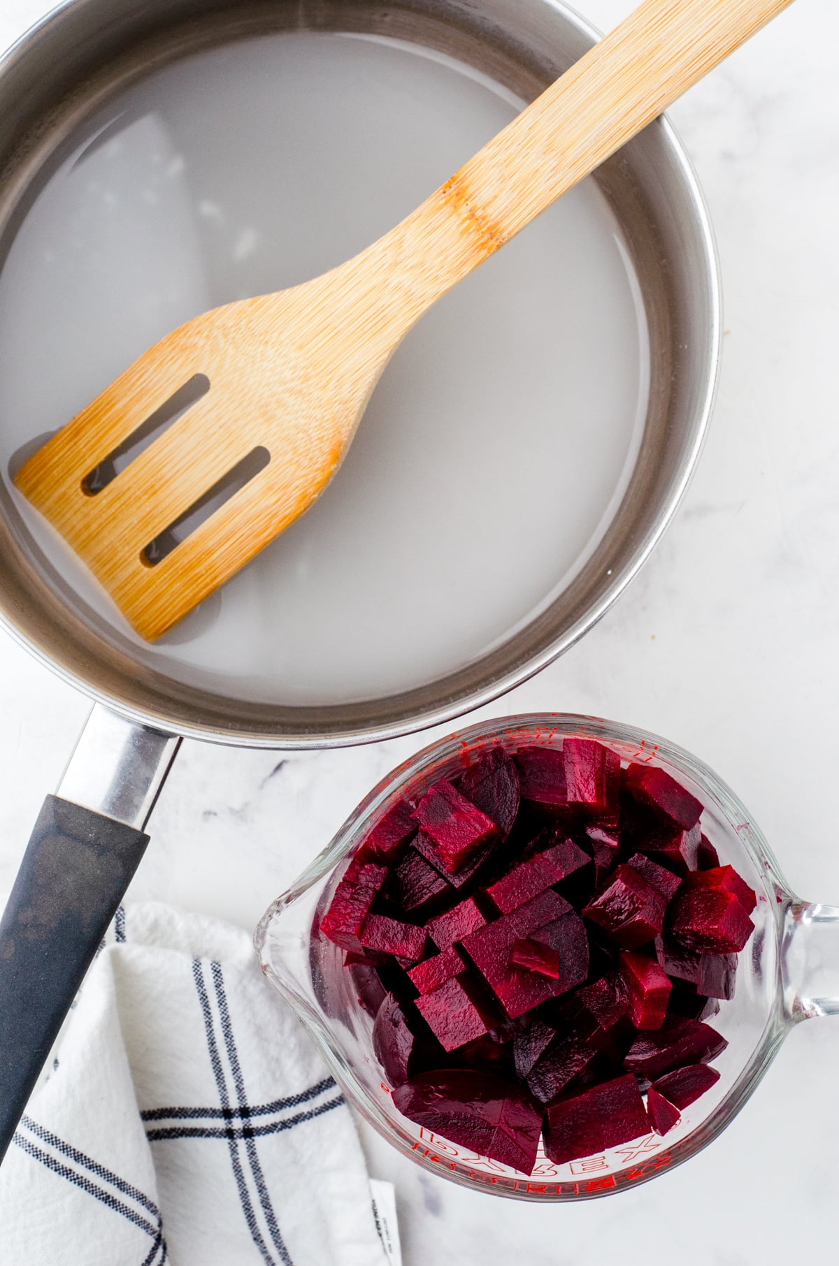 Ingredients needed for harvard beets recipe