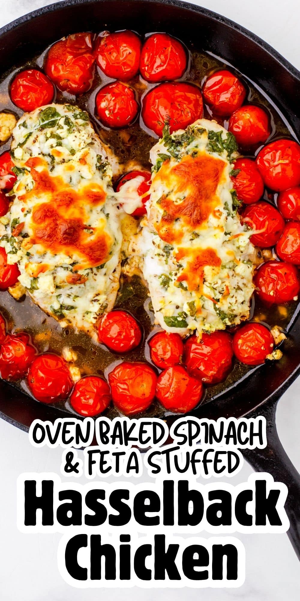 Hasselback Chicken Recipe (Spinach & Feta Stuffed)