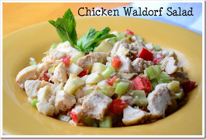 Simple Chicken Waldorf Salad Recipe