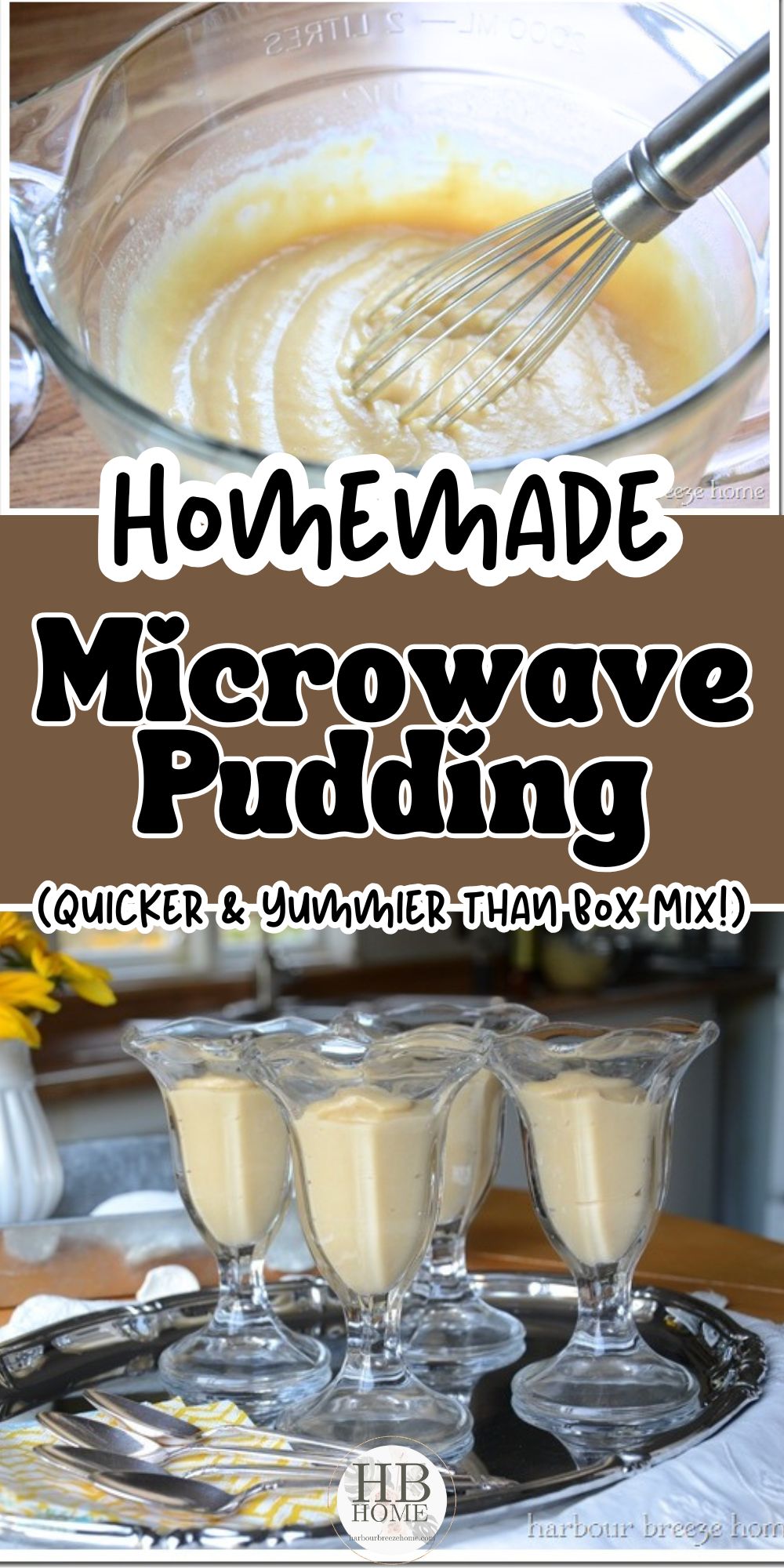 Easy Microwave Vanilla Pudding from Scratch (Better than Boxed Mix!)