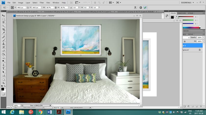 How to Choose Art with Minted using Photoshop
