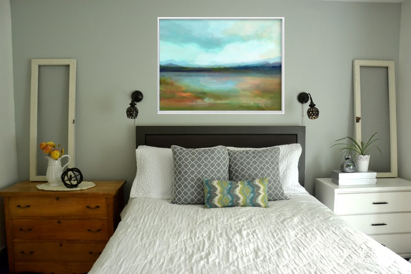 How to Use Photoshop to Help Choose Art | Minted Art Days of Blue