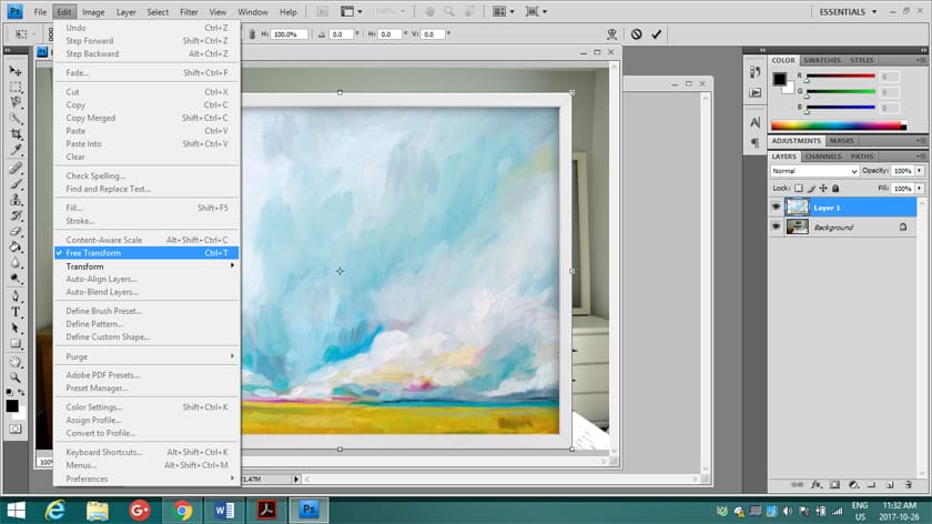 How to Choose Art with Minted using Photoshop