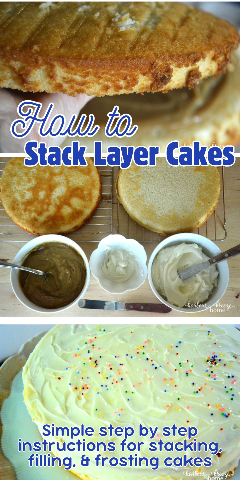 How to Stack a Cake (Like a Pro!)