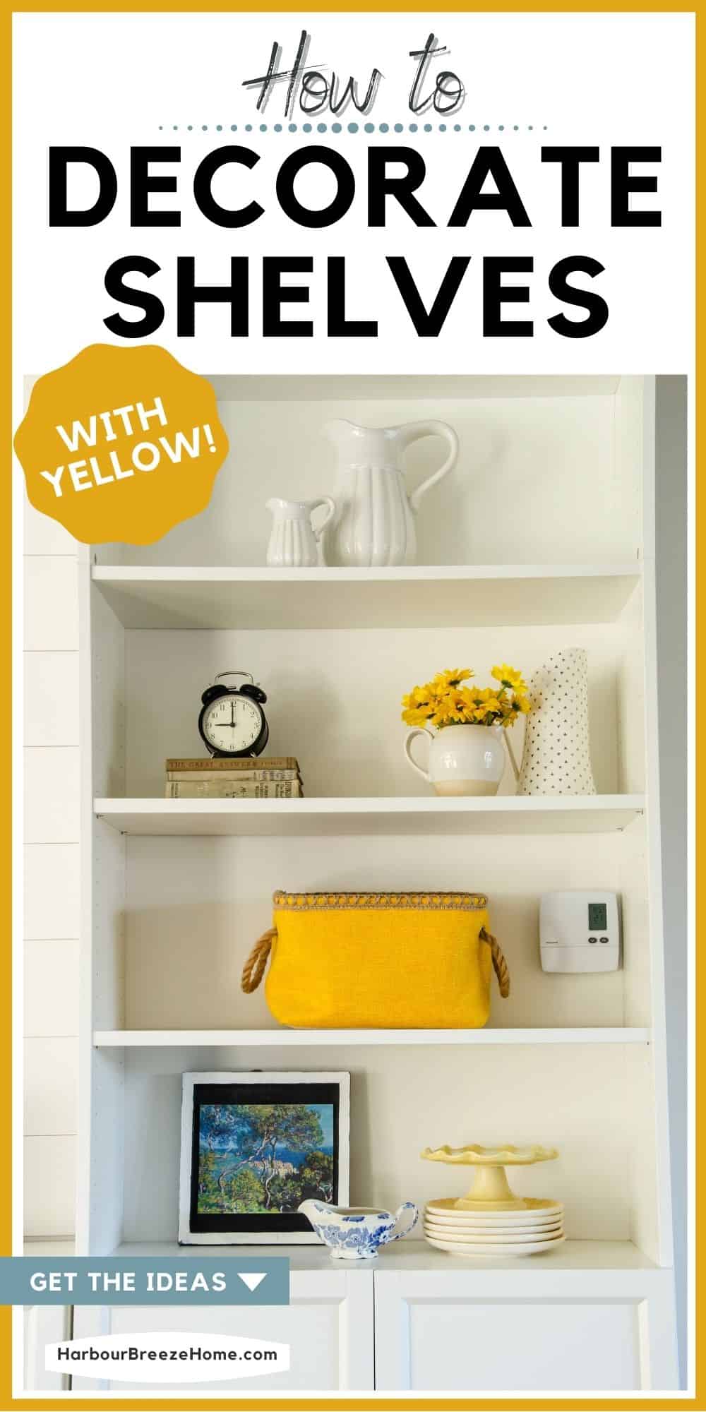 Secrets for How to Decorate Shelves Like a Pro
