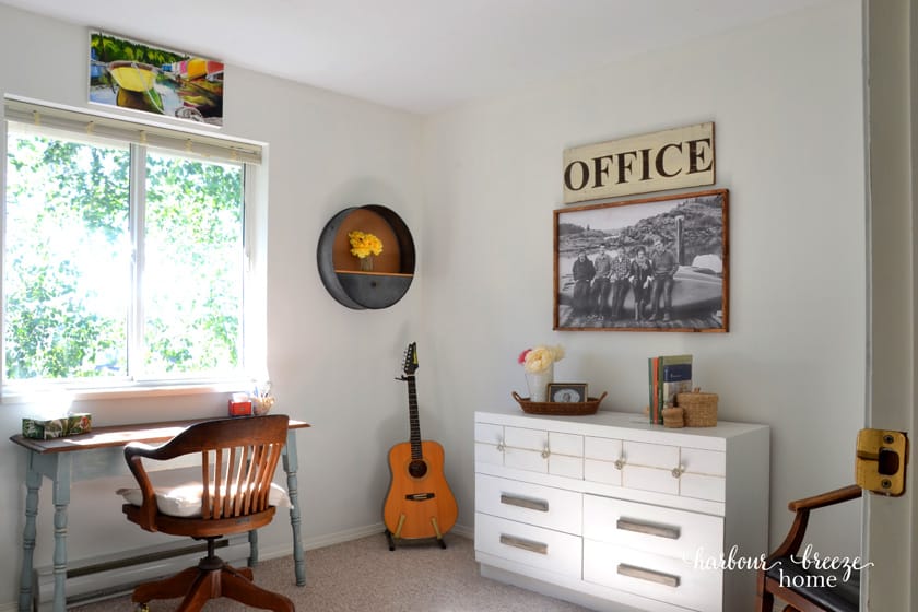 How to Frame An Engineer Print ~ A DIY Large Art Project