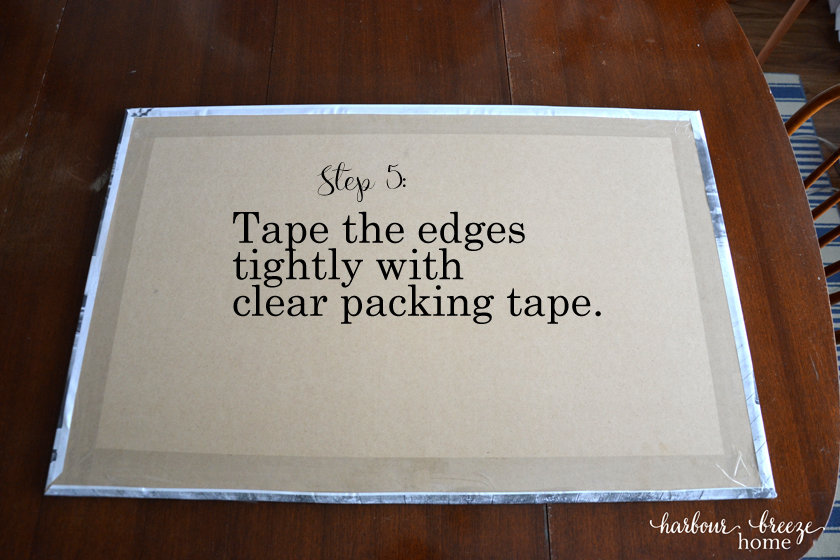 How to Frame An Engineer Print ~ A DIY Large Art Project