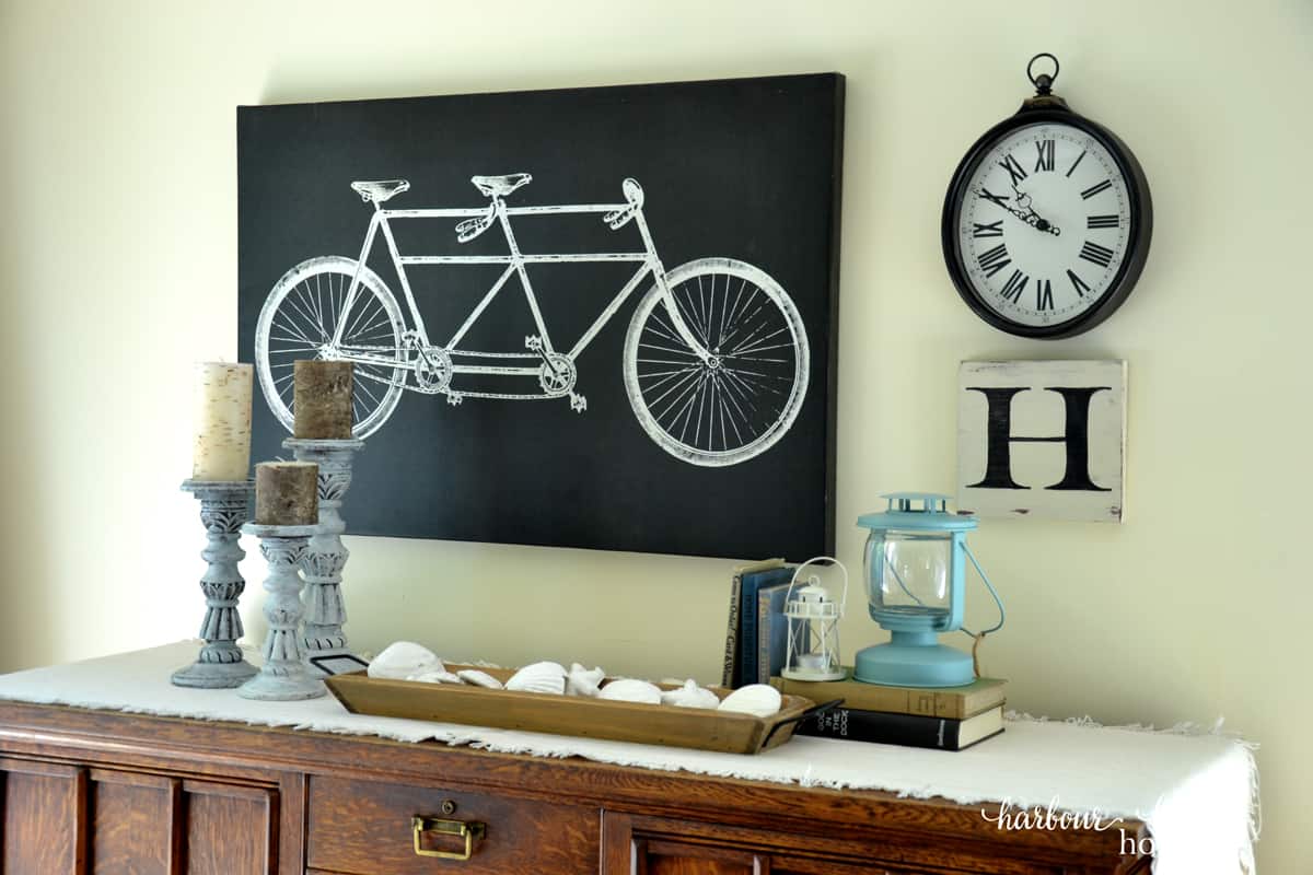 how to hang a picture on the wall