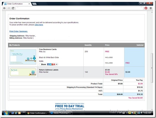 order confirmation 2