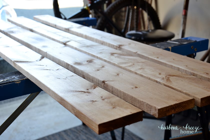 How to Make Fixer Upper Style Farmhouse Shelves
