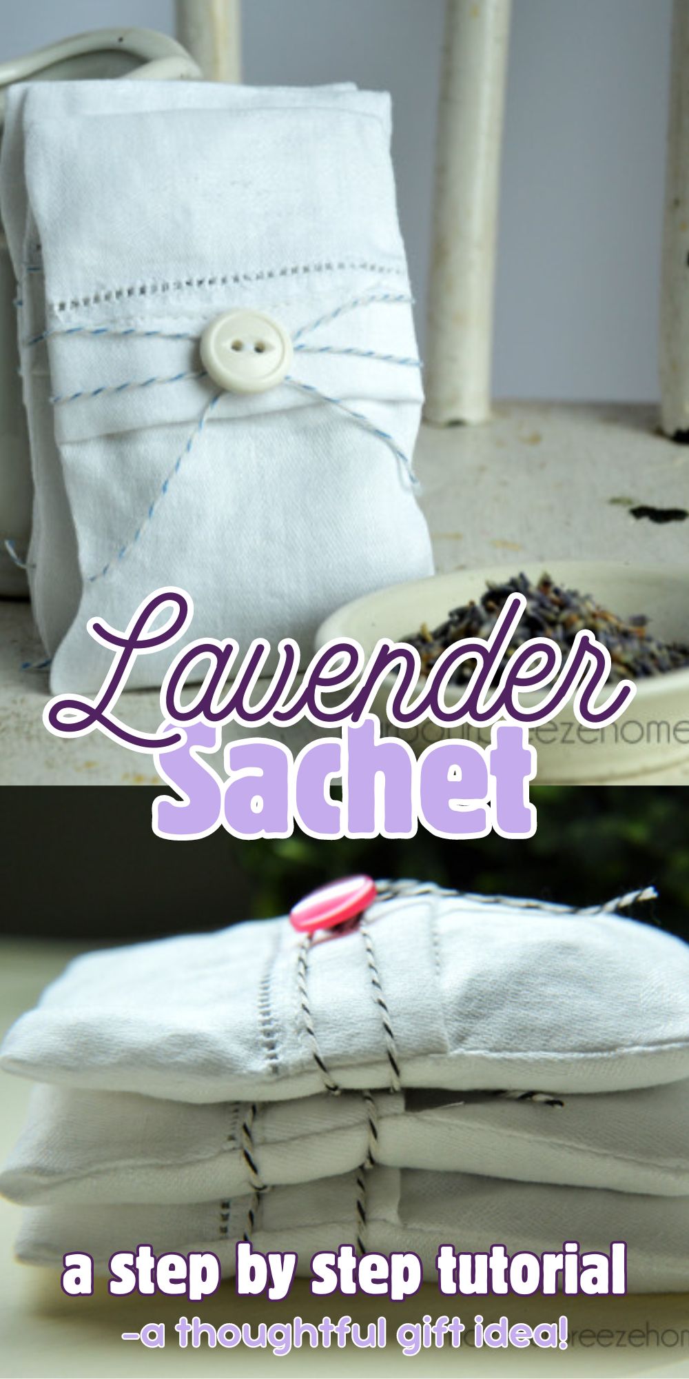Sew a Lavender Sachet as a Special Gift