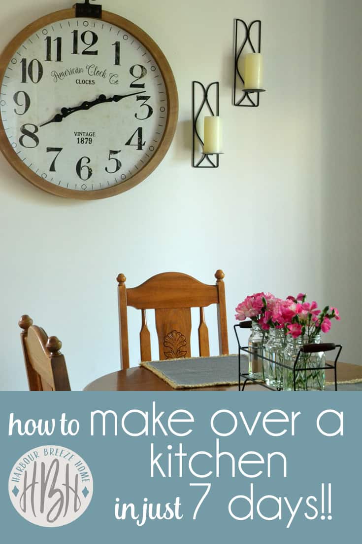 how to make over a kitchen in 7 days