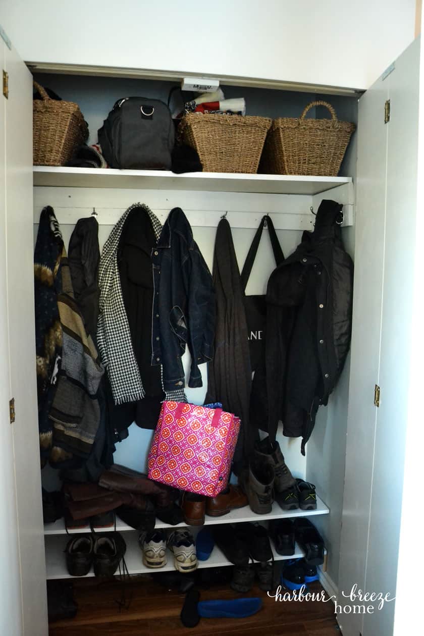 Small Entryway Organization