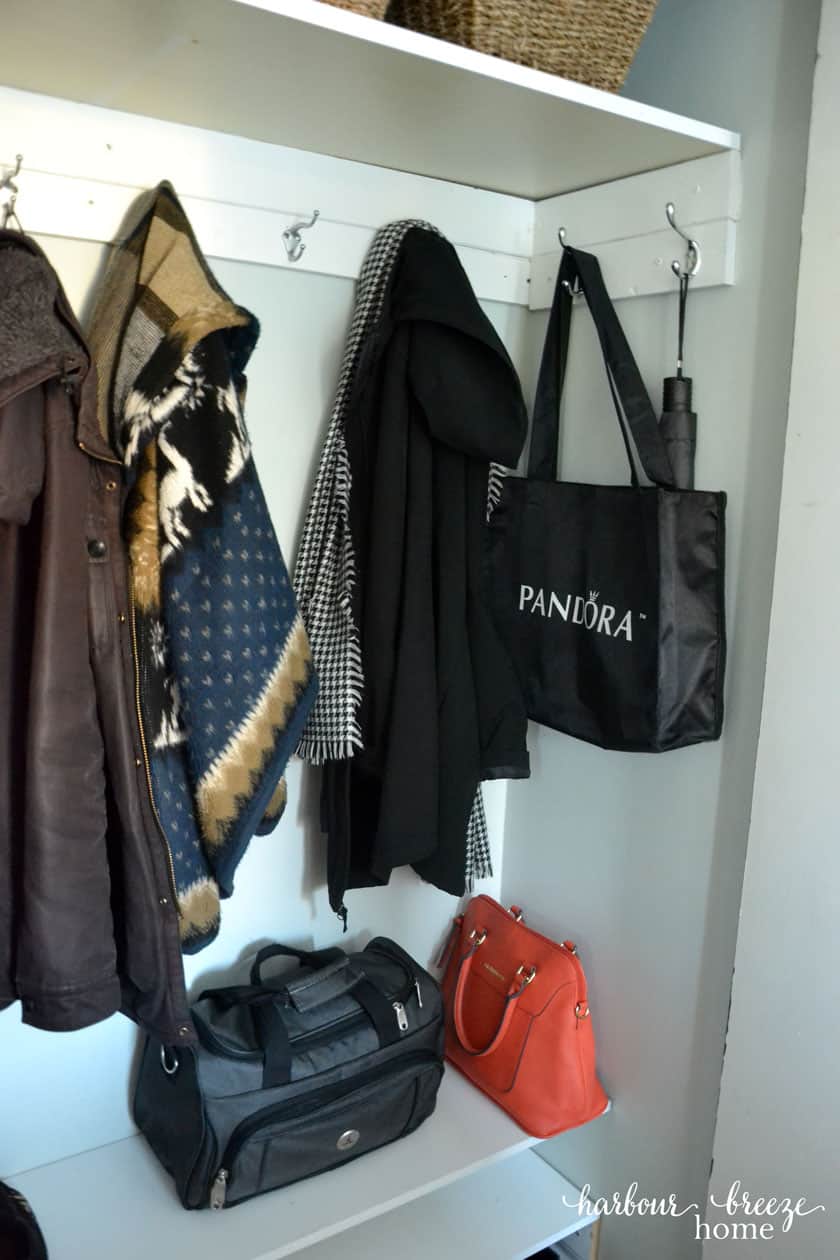 Small Entryway Organization