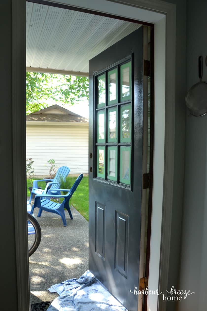 Once the first coat of paint is dry, paint a second coat of paint to finish it off.