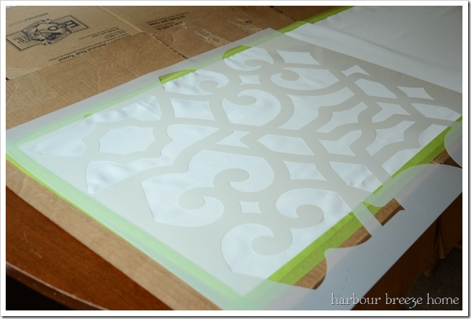 how to stencil curtains at Bildirimlerim