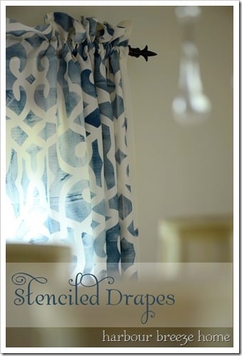 how to stencil curtains at Bildirimlerim