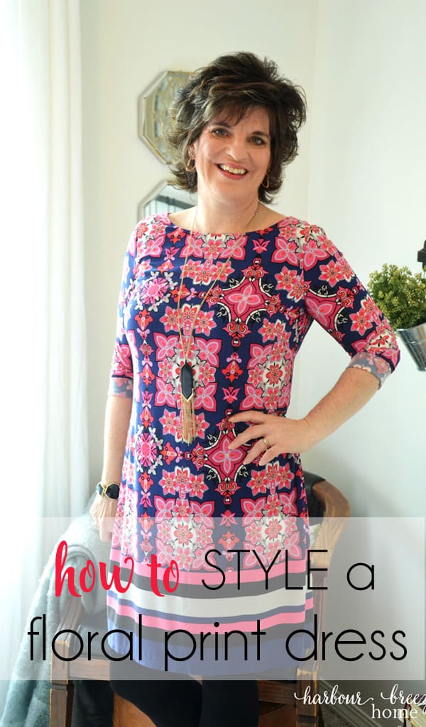 Spring Floral Dress & Leggings