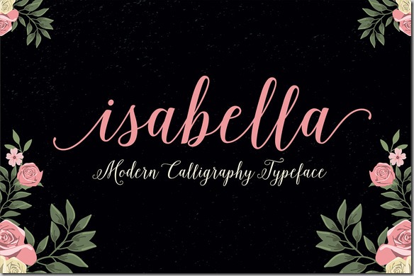 isabella font