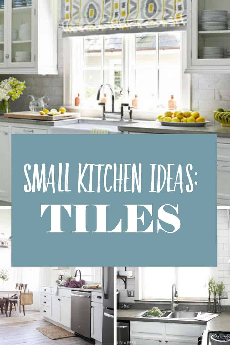 Inspiration for Small Kitchens ~ White Tile
