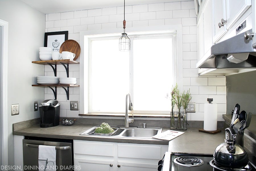 Inspiration for Small Kitchens ~ White Tile
