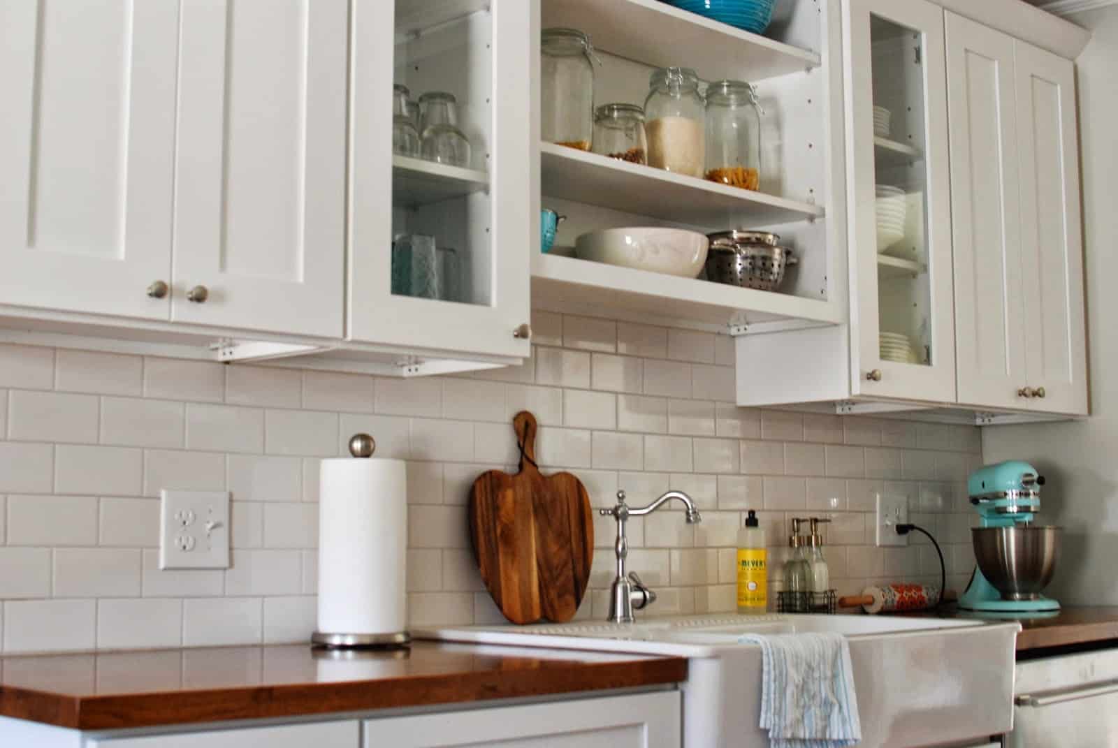 Inspiration for Small Kitchens ~ White Tile