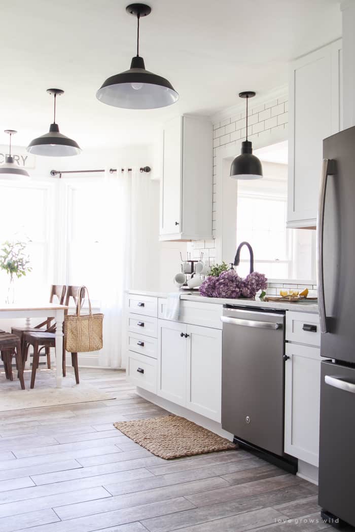 Inspiration for Small Kitchens ~ White Tile