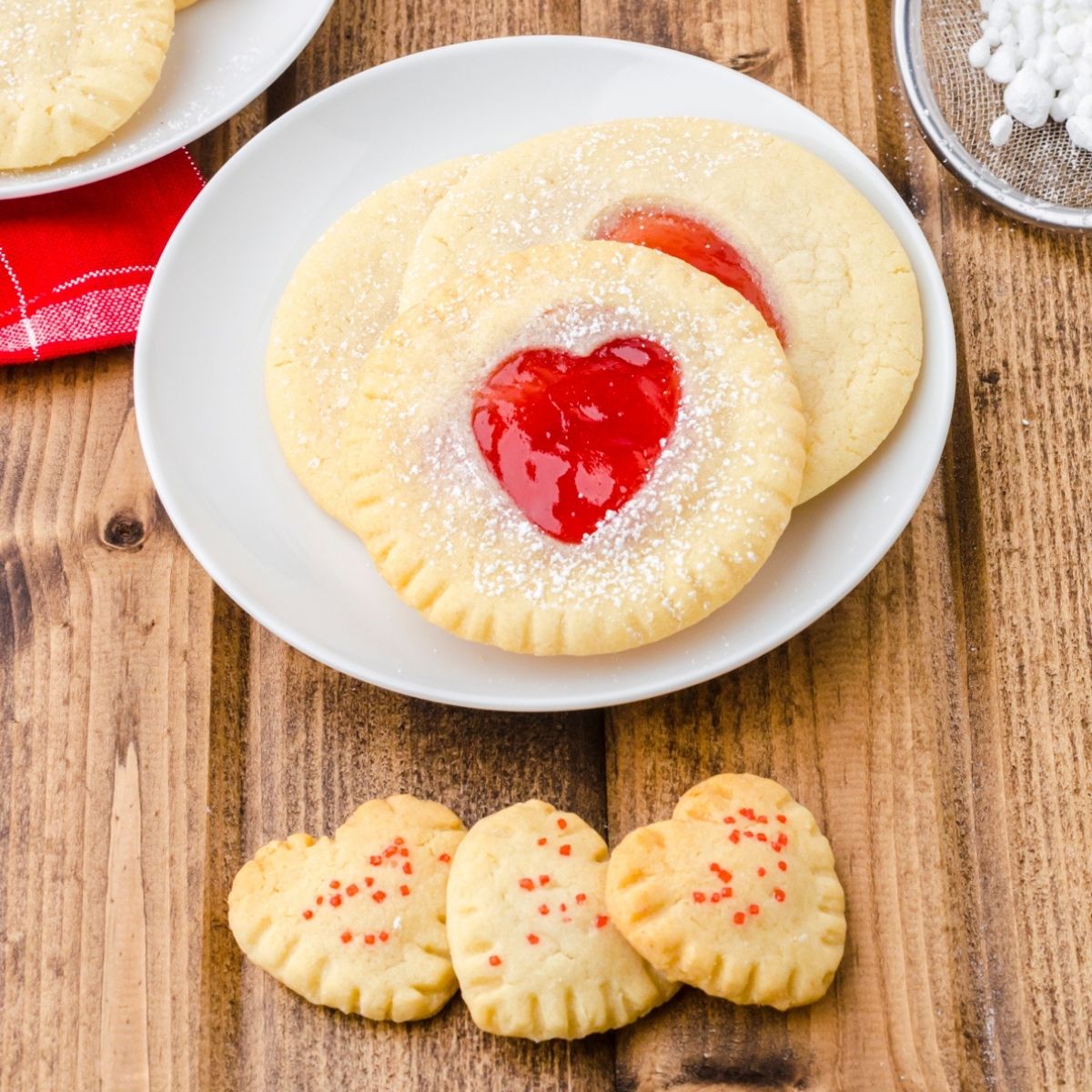 Simple Jam Sandwich Cookies with Ready Dough