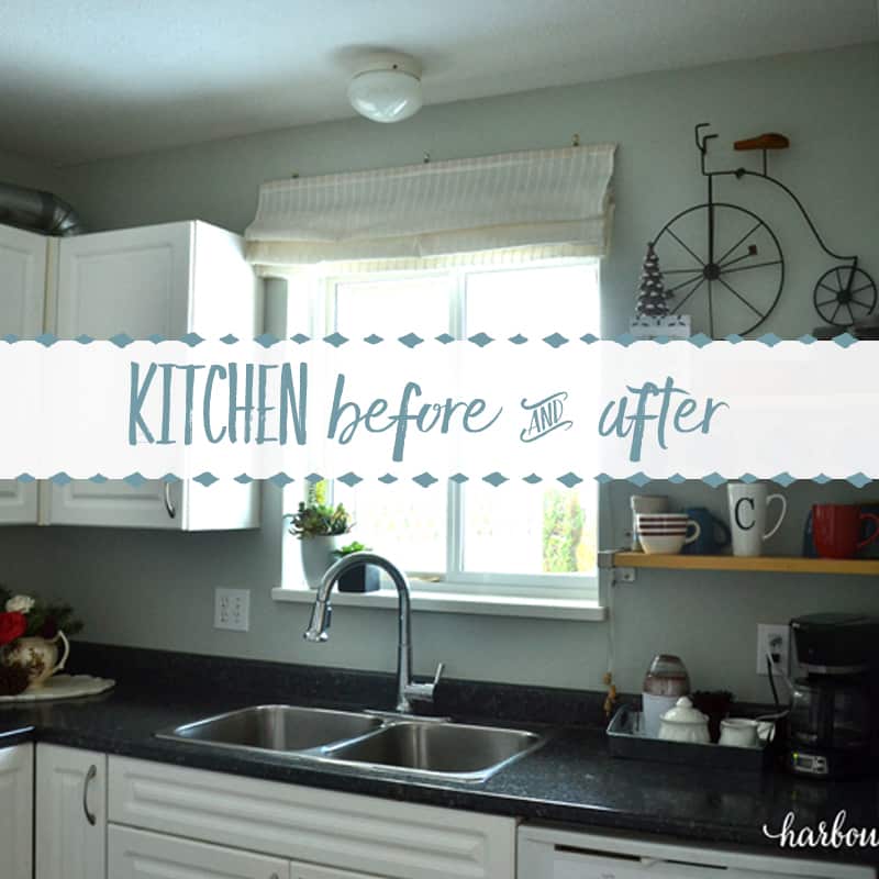 Compact Kitchen Coffee Nook Idea