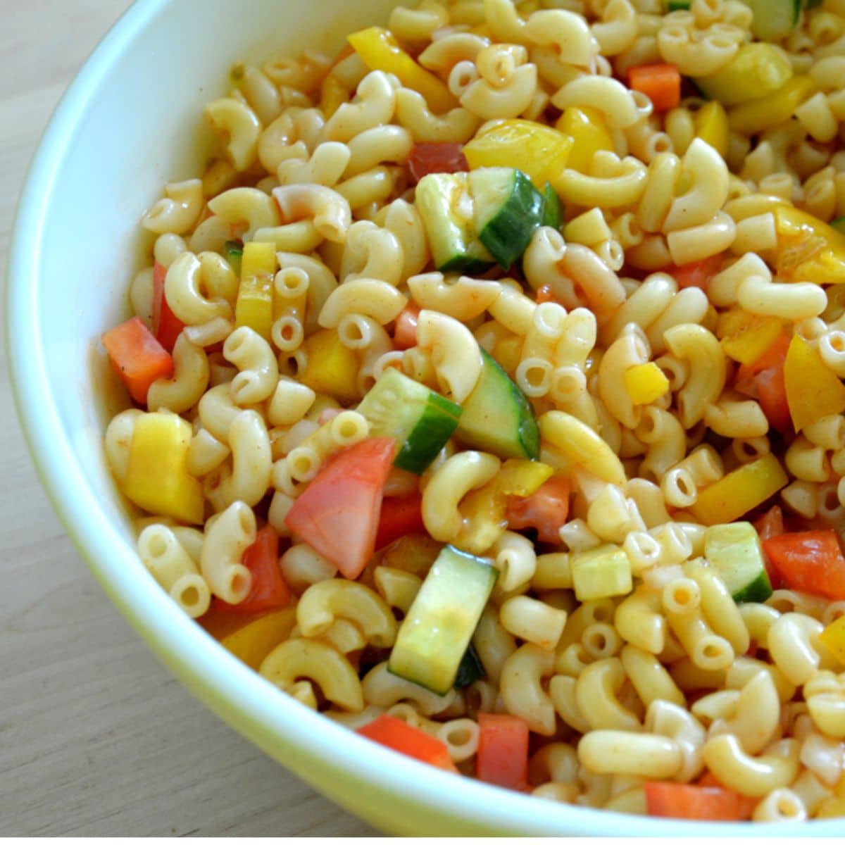 Sweet Ketchup Macaroni Salad Recipe