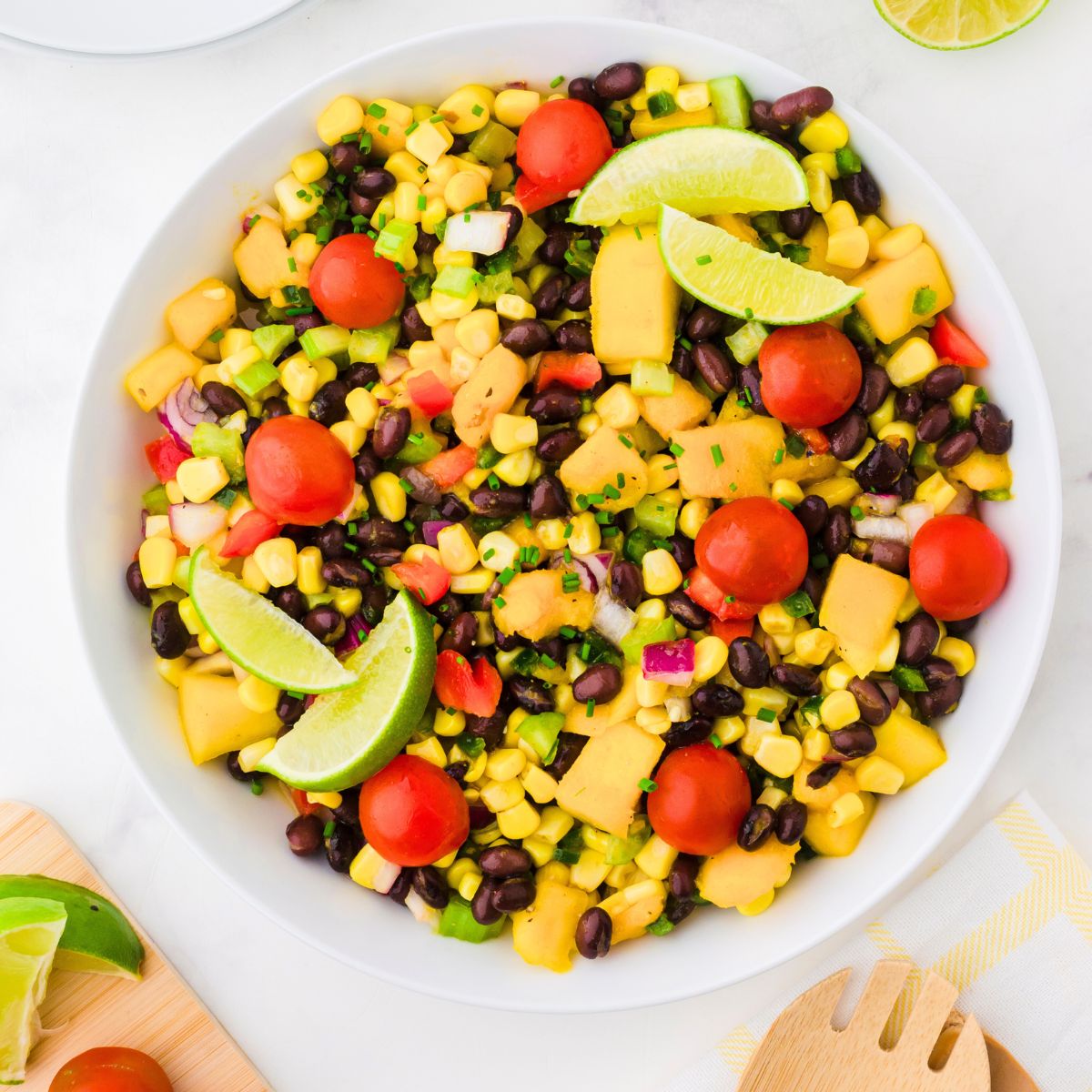 Vibrant Black Bean and Mango Salad