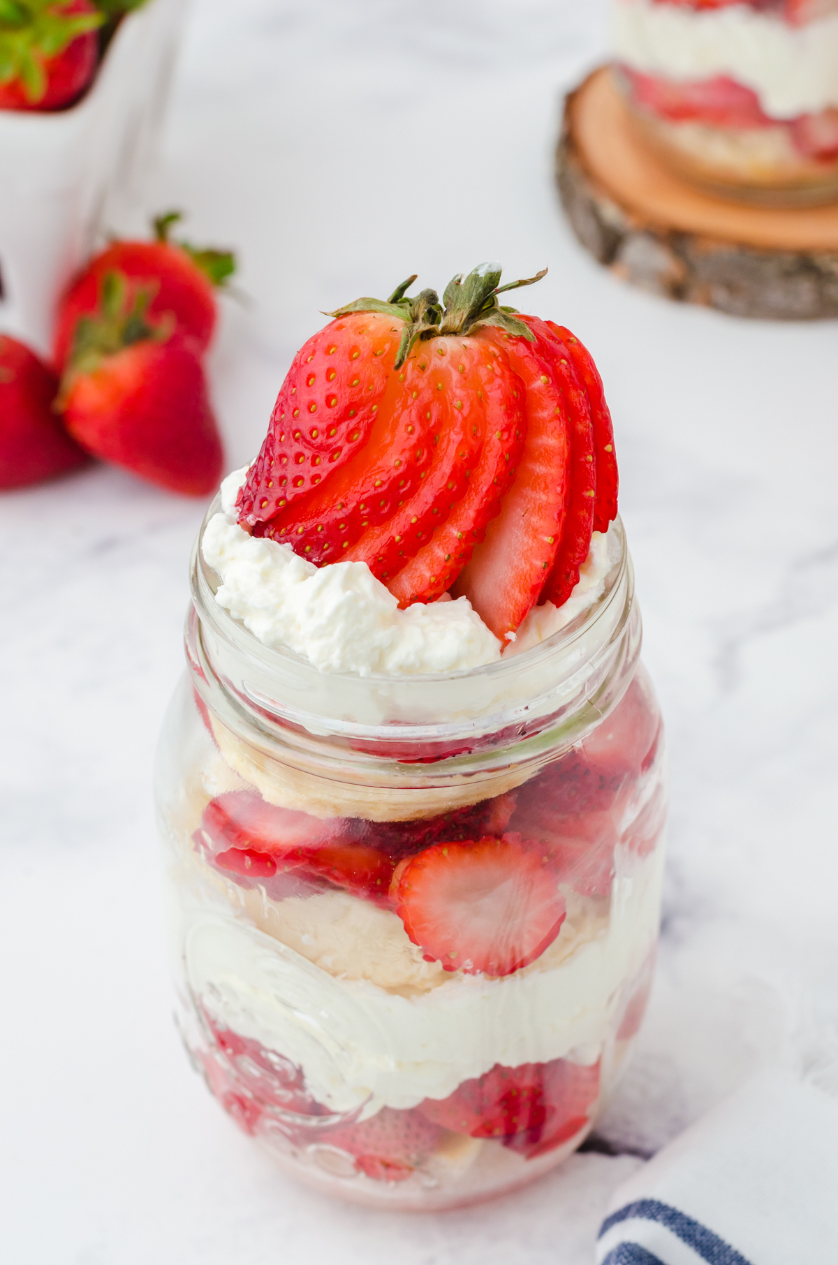 Strawberry Shortcake in a Jar — Easy, Beautiful & Perfect for a Crowd!