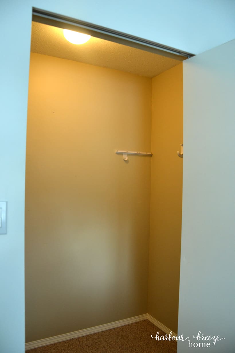 Walk in Closet Reveal