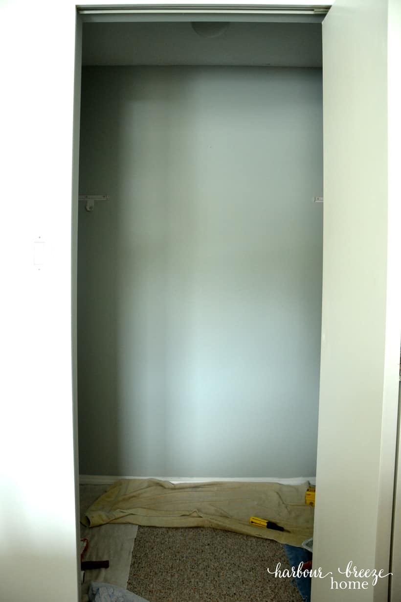 Walk in Closet Reveal