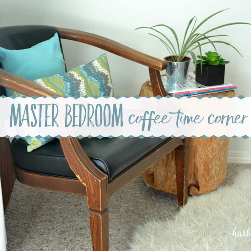 Cozy Coffee Nook for Your Master Bedroom