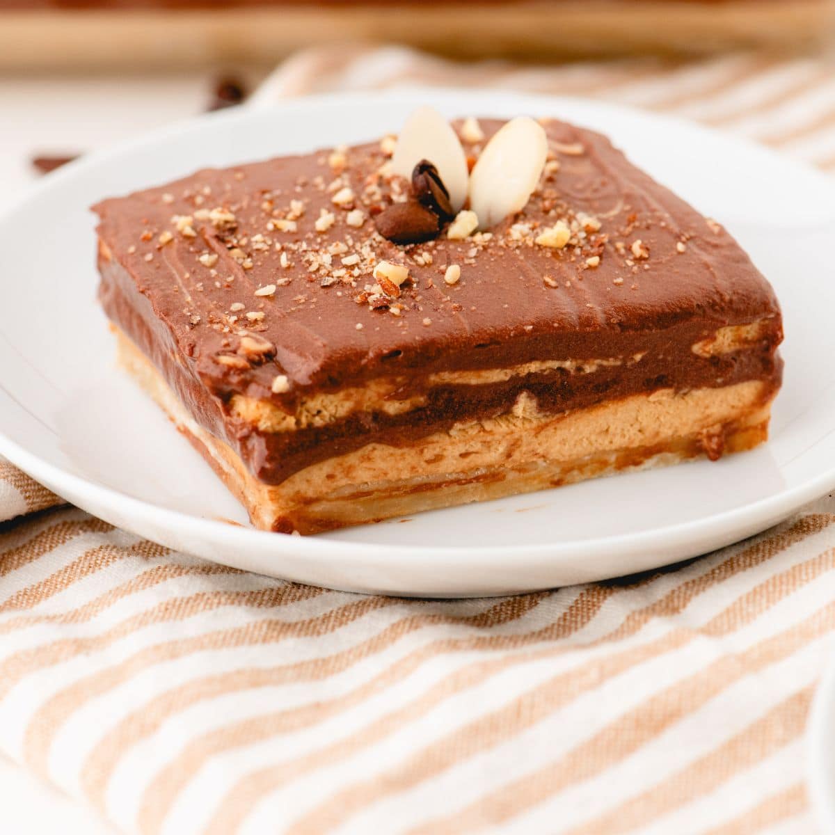 Velvety Mocha Layered Fridge Treat