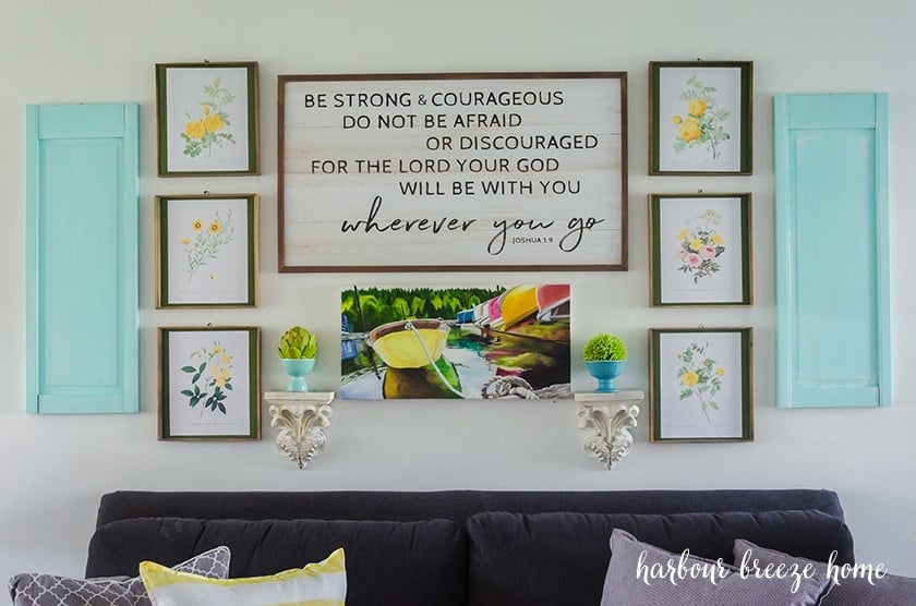 Modern Farmhouse Printables with Flowers