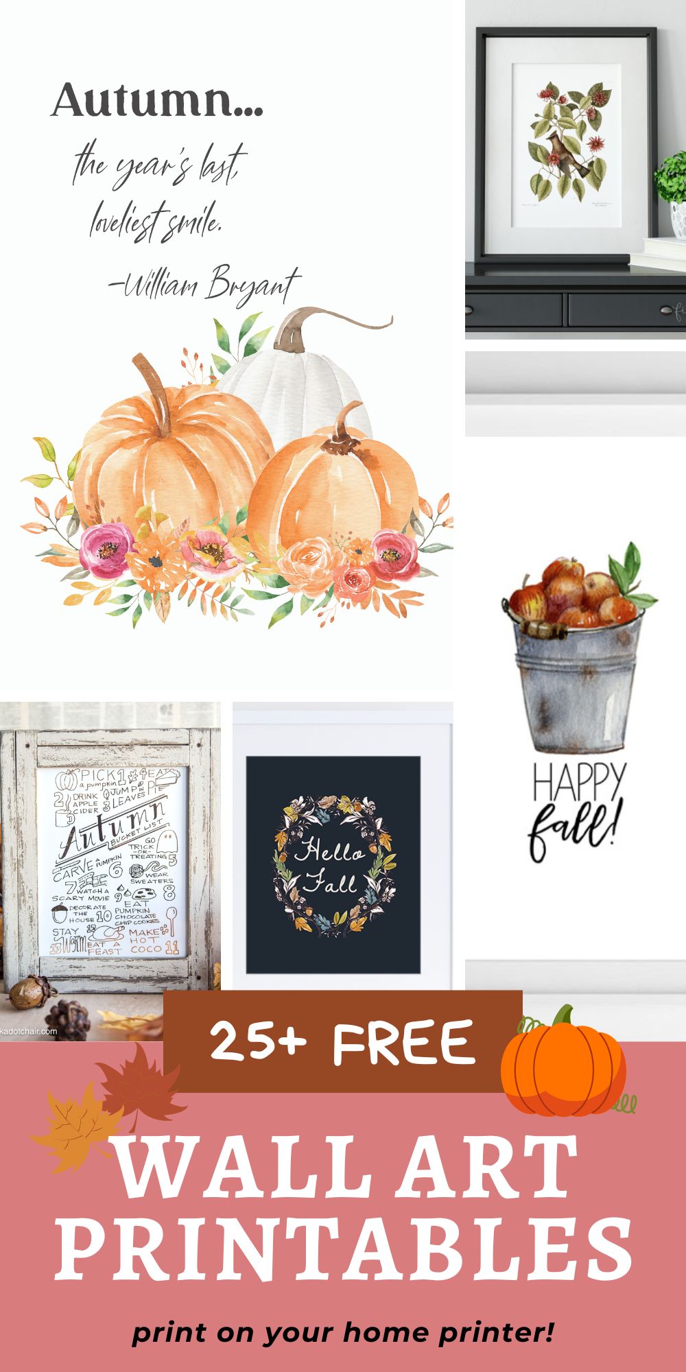 Free Printable Wall Art for Fall
