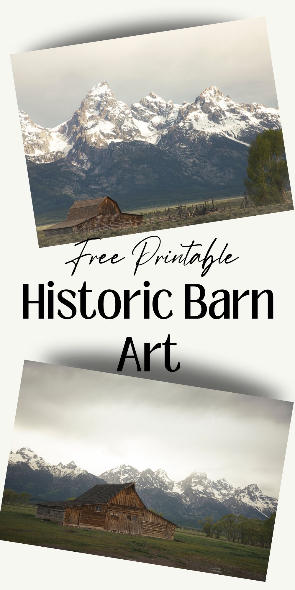 Free Printable Moultan Barn Art